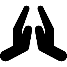 praying hands icon
